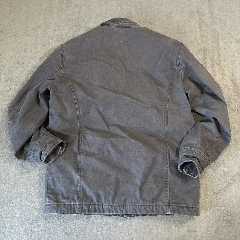 American Eagle Outfitters Men S AEO Military Utility Field Workwear Jacket Black